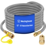 Westinghouse Open Box 1/2" Natural Gas 25 Ft Hose Kit With Adapter. Price: $58.50.