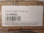 Generac 0E9486A - Fan: Flywheel GT530:GLS Filled New. Price: $42.99.