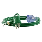 Conntek Indoor Ft Green Extension Cord 16/3 Sjtw New. Price: $28.42.