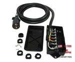 Conntek 7 Way Plug Inline Trailer Cord With Gang Junction Box, 6-FEET. Price: $69.71.