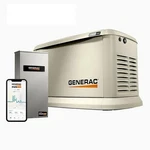 Generac 7210 Guardian 24KW Home Standby Generator With 200AMP Ser Transfer New. Price: $2879.96.