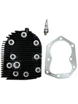 Cylinder Head, Gasket & Spark Plug Fits Kohler K241 K301 K321 M10 M12 M14 New. Price: $129.95.