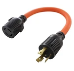 Ac Works L5-30P L14-30R 30A 125V Generator Adapter 1.5FT New. Price: $29.99.
