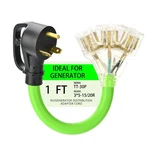 TT-30P 3X 5-20R/5-15R Generator Adapter Extension Cord, 30A 15A/20A, 12... New. Price: $38.56.