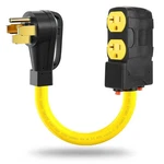 Lavandino 50 Amp Rv Generator Adapter Cord, 4 Prong 220V 110V Adapt... New. Price: $41.86.