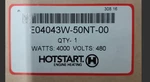 Hotstart 4KW 480V 3P Wp 12 E04043W-50NA-00 New. Price: $500.00.