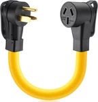 50AMP Nema 6-50P 10-50R Welder Stove Adapter Cord, Black, Yellow New. Price: $53.15.