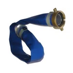 Abbott Rubber Water/discharge Hose, Blue Pvc, 2-IN. Coupled Length X 50-FT. New. Price: $101.99.