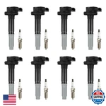 Aeagle Ignition Coil Pack Iridium Spark Plugs Ford F-150 5.0L V8 2011-2015 New. Price: $149.64.