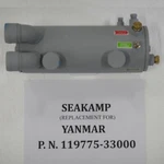 New Seakamp Yanmar 119775-33000 Lp Series Lube Oil Cooler 4 X Cuni. Price: $1407.26.