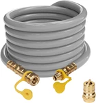 25-FT Natural Gas Hose With Adapter For Tri-fuel Generators, 3/4-INCH New. Price: $233.99.