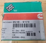 Cummins Onan Bearing P/n# 510-0173 New. Price: $66.00.