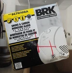 2 - First Alert Brk SC7010BA Photoelectric Smoke & Carbon Monoxide Alarm Open. Price: $80.00.