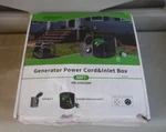 Rvingpro Generator Cord 50FT And Power Inlet Box, Pre-drilled Amp (125V/250V) New. Price: $299.99.