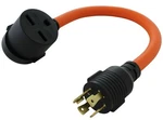 Ac Works Nema L14-30 To 6-30R Adapter 30A Locking Plug 1.5FT Stw Cable New. Price: $49.99.