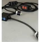 Kh Industries 30FT Boxes 6-OUTLETS 120/208V Ac Power Stringer Cord Soow Used. Price: $999.99.
