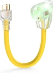 Generator Adapter Cord L5-30P /14-50R Rv Trailer CAMPER,12 Inch New. Price: $33.00.