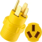 Kanayu 50AMP Rv Stove Adapter Compatible With Nema 14-50P Yellow New. Price: $29.67.