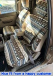 Truck Bench Covers Aztec Boho Fits 95-00TOYOTA Tacoma 60-40 SEATS+2HR New. Price: $82.79.