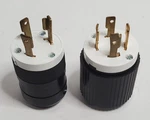 2 30AMP Male Plugs XB113P And XP114P New Out Of Box. Price: $12.95.