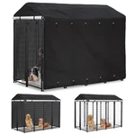 Hadisi Outdoor Dog Kennel 600D Heavy-duty Full Coverage 8DX4WX6H New. Price: $147.29.