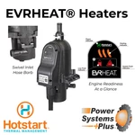 Hotstart EVR20-10252D11-E00 Engine Heater 2500W 240V New. Price: $849.99.