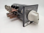 Entrelec O-125 Rotary Cam Selector Switch Black Amp 600 Volt 3-PHASE Used. Price: $50.00.