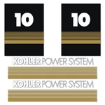 Kohler Power System 10 Decal Kit Generator- Aftermarket Not Genuine Oem New. Price: $89.95.