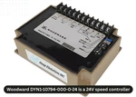 New Woodward DYN1-10794-000-0-24 24V Speed Controller (oem Part). Price: $1656.00.