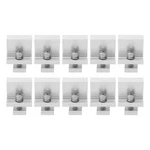 Liebewh 10PCS Universal Solar Panel Clamp Kit Aluminum Z Brackets For Rv And ... New. Price: $28.79.