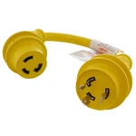 30A 125V Nema L5-30P To L5-30R Locking Rv/marine Inlet/outlet Extender Used. Price: $28.77.