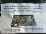 Kohler GM64497-A Replacement Pcb Control Board For Dec 3+ System New. Price: $300.00.
