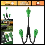 Rvguard Generator Splitter Nema L5-30P 2X L5-30R Adapter New. Price: $69.99.