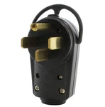 Ac Works Nema 14-50P Industrial-grade Straight-blade Plug AS1450P New. Price: $26.33.