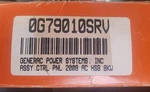 Generac 0G79010SRV Hsb Control Panel 8KW New. Price: $249.00.
