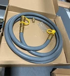 Westinghouse 15" Natural Gas Hose With Adapter, 1/2-INCH Diameter, For New. Price: $20.00.