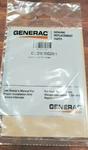 Generac 0C29200261 Water Pump Gasket New. Price: $16.95.