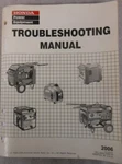 2006 Honda Troubleshooting Generators Manual PSV52522H TO103 Oem Used. Price: $19.46.