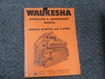 Waukesha H2475G & L3711G Gas Engine Owner Operator Maintenance Manual Good. Price: $113.54.