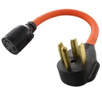 Amp Nema 14-30P To L14-30R Flexible Power Adapter By Ac Works New. Price: $29.99.