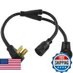 Conntek Nema 14-30P To 14-30R & 6-20R Y Splitter Power Cord Ft New. Price: $78.52.