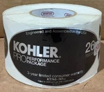 Genuine Kohler 32 113 157-S Label Decal 7000 Series 26HP Pro Engine KT745 New. Price: $14.95.