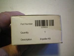 Kohler #229955 Impeller Kit, Free Freight New. Price: $16.95.