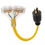 Acking Amp Nema L14-30/FOUR 5-20R Generator Locking Cord, 4-PRONG 10 Gauge... New. Price: $35.11.