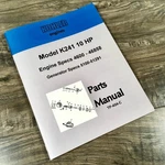 Kohler K241 10HP Engine Generator Parts Catalog Manual #TP-404-C Like. Price: $12.00.