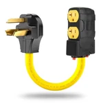 Lavandino Prong Amp To 110V Dryer Plug Adapter, Nema 10-30P Four New. Price: $66.87.