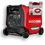 Predator 5000 Watt Dual-fuel Super Quiet Inverter Generator + Ext. Cord New. Price: $1659.00.