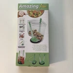 Hands Free Food Storage Bag Holder Called Amazing Arm New. Price: $9.00.