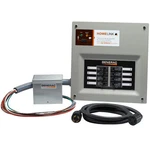 Generac 6854 30-AMP 8-CIRCUIT Homelink Indoor Manual Transfer Switch Kit New. Price: $459.99.