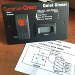 Onan Diesel Silent Remote Start Switch & Digital Hour Meter Quiet 12V Panel New. Price: $75.88.